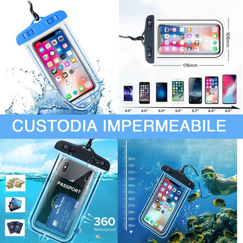 Custodia impermeabile ipx8 - impermeabile,