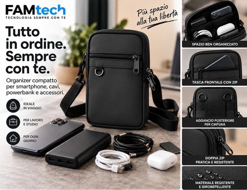 Custodia organizer tech - custodia,